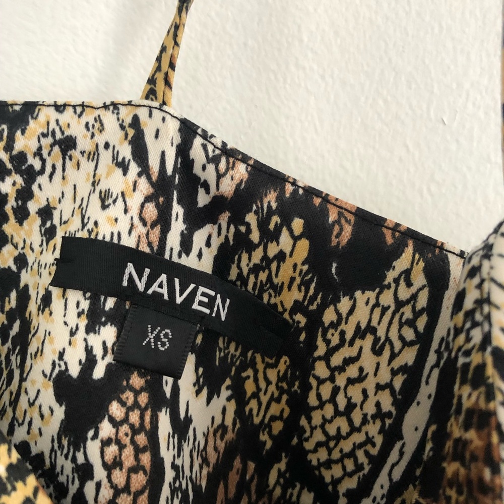 NWT Naven Python Mini Dress - Picture 5 of 7